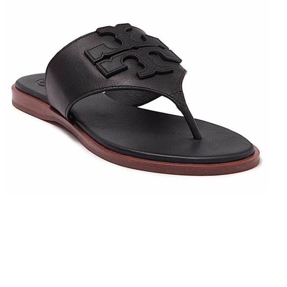 Tory Burch black Jamie Weston Sandals - Picture 1 of 5